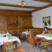 restaurant sitting area